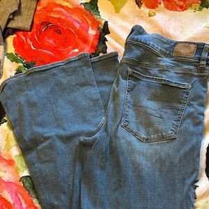 American Eagle Blue Denim flare Women's Jeans